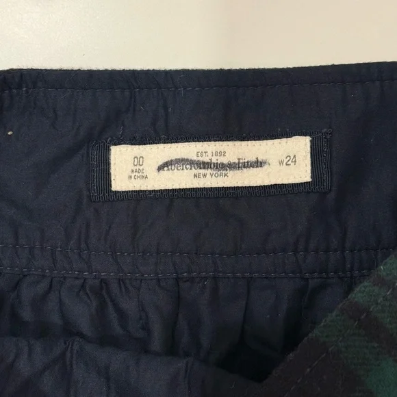 abercrombie & fitch vintage plaid mini skirt - Picture 3 of 6